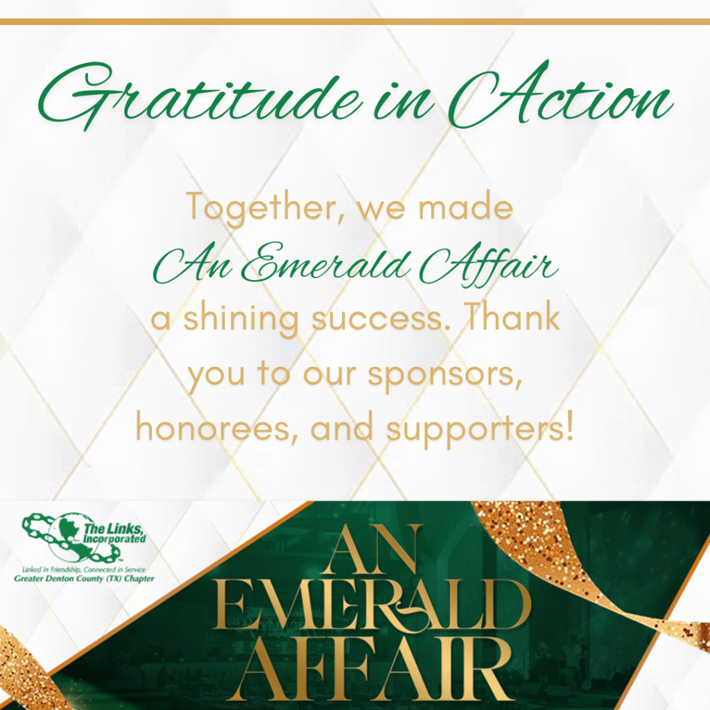An Emerald Affair 2025 - Gratitude in Action