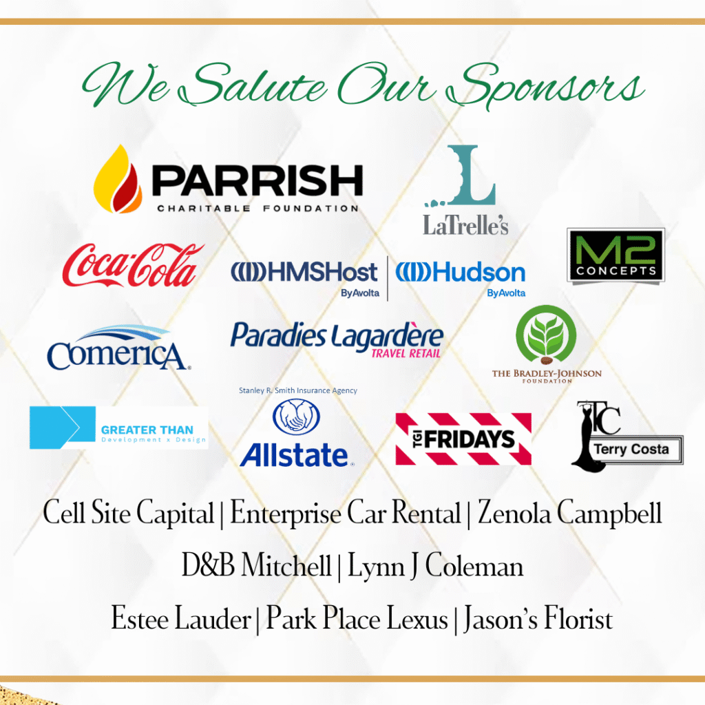 We Salute Our Sponsors - An Emerald Affair 2025